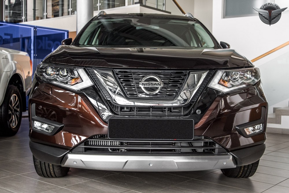 накладки на передній та задній бампер Nissan X-Trail T32 рестайл