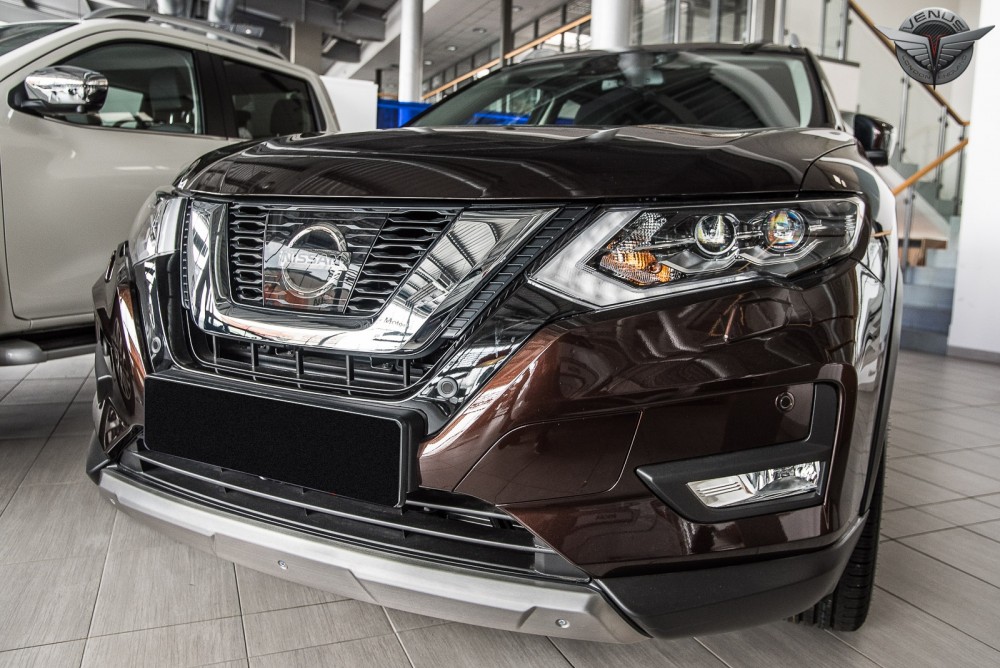 накладки на передній та задній бампер Nissan X-Trail T32 рестайл