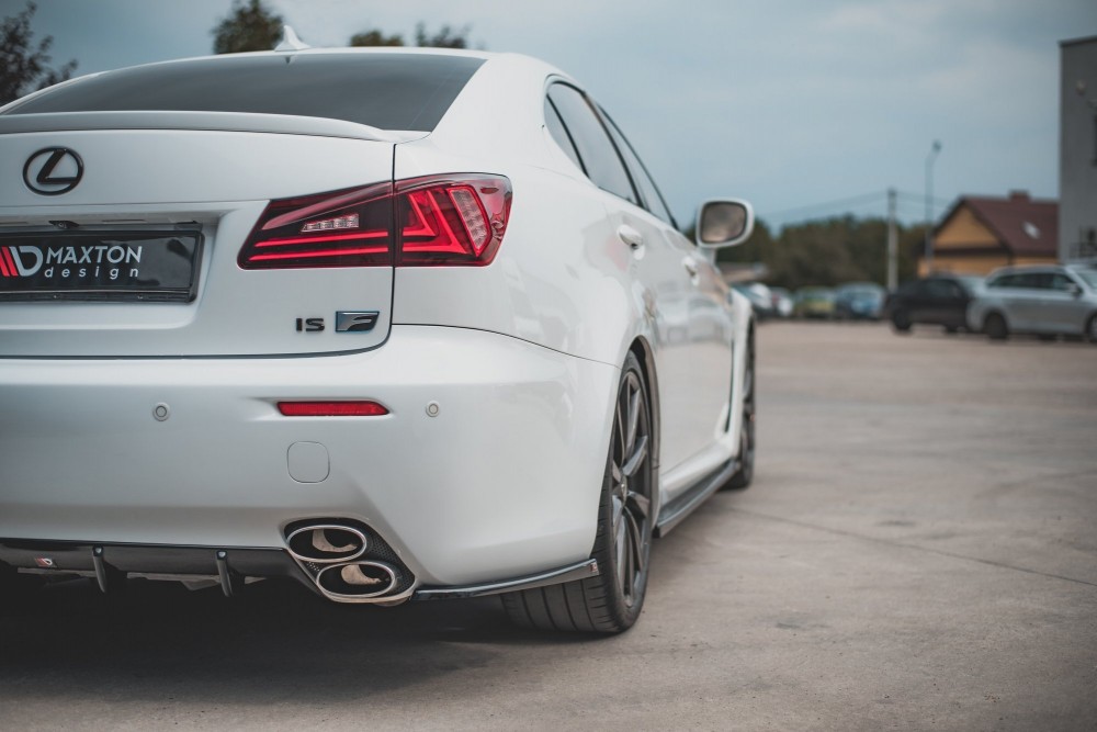 Бічні накладки на задній бампер Lexus IS F MK2