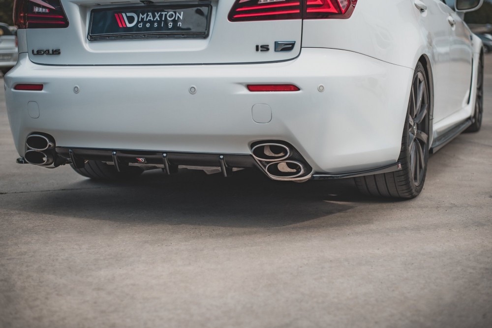 Накладка заднього бампера з ребрами Lexus IS F MK2