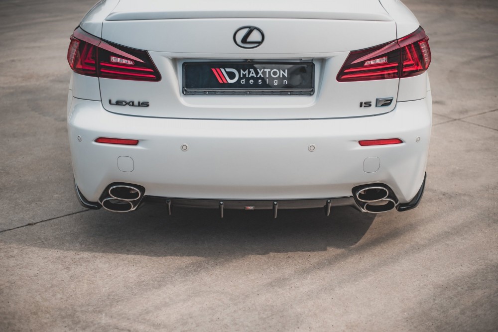 Накладка заднього бампера з ребрами Lexus IS F MK2
