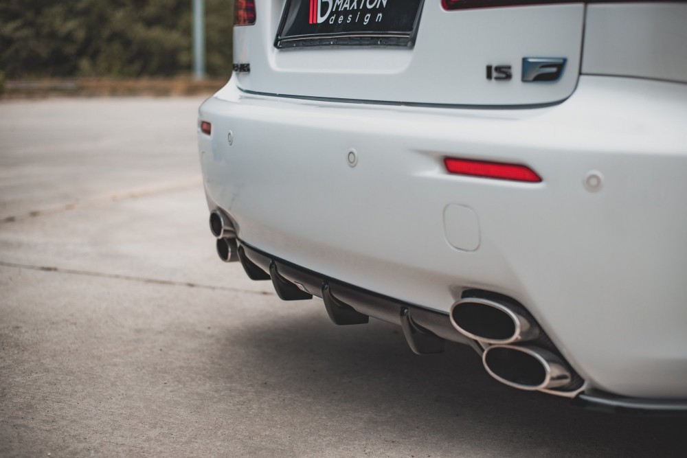Накладка заднього бампера з ребрами Lexus IS F MK2