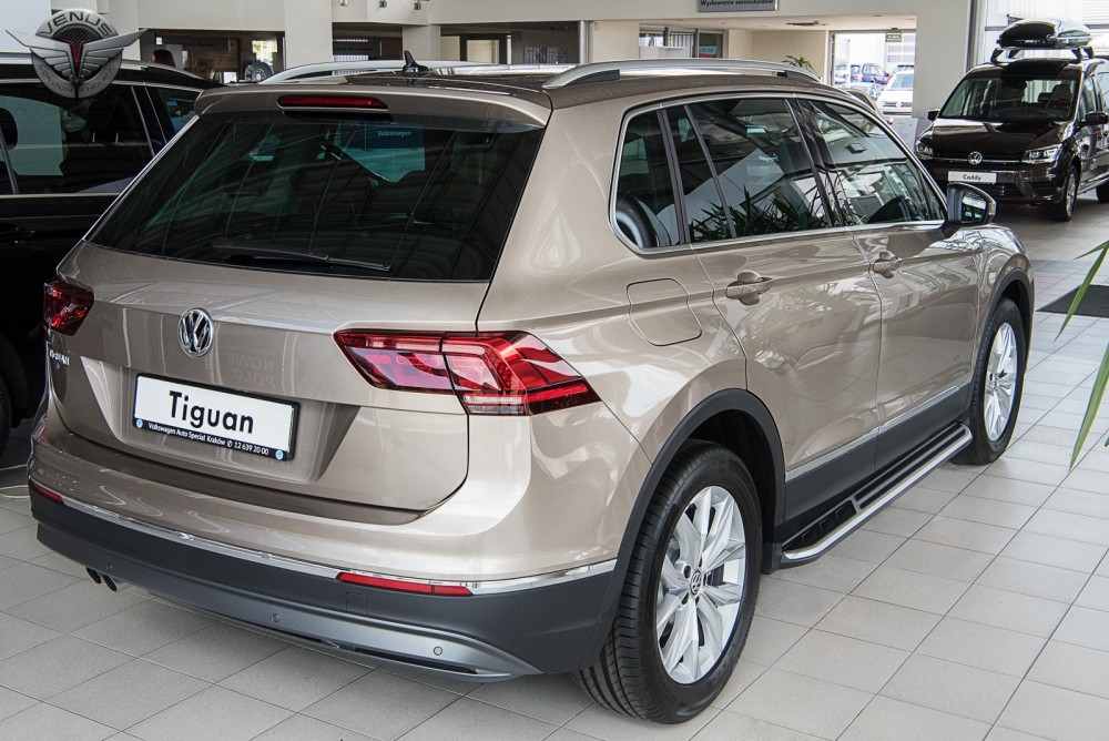 пороги-підніжки бічні TIGUAN 2016-...