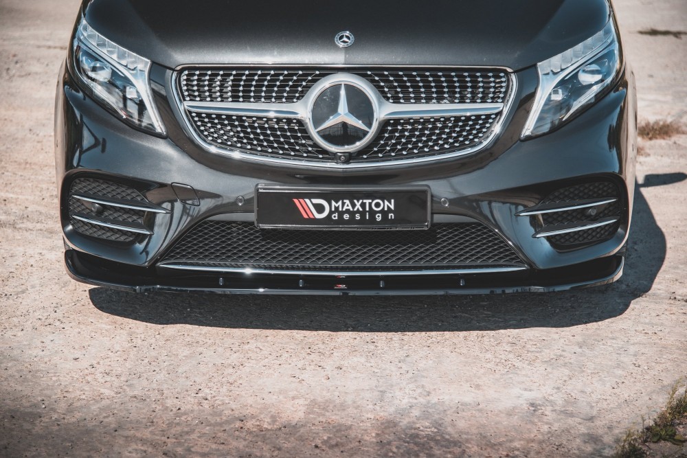 Дифузор переднього бампера Mercedes V-Class AMG-Line W447 FL вер. 2