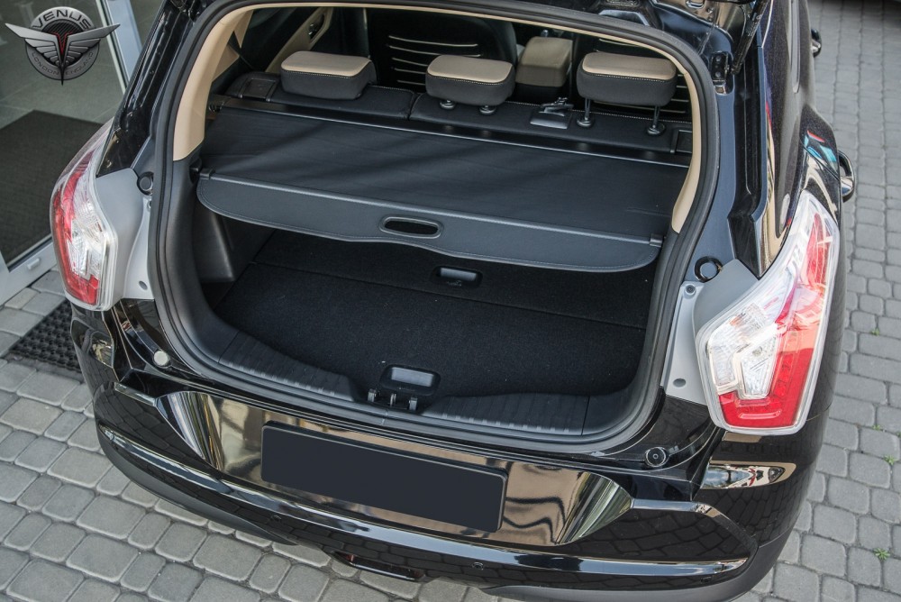 шторка-полиця багажника для Ssang Yong Tivoli чорна