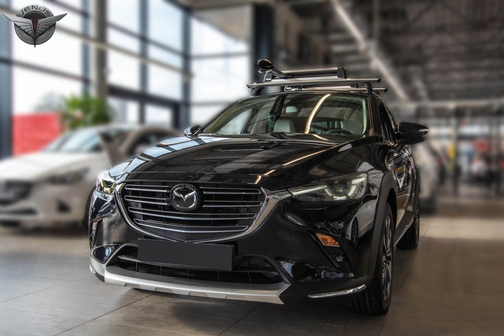 накладки переднього та заднього бампера Mazda CX-3