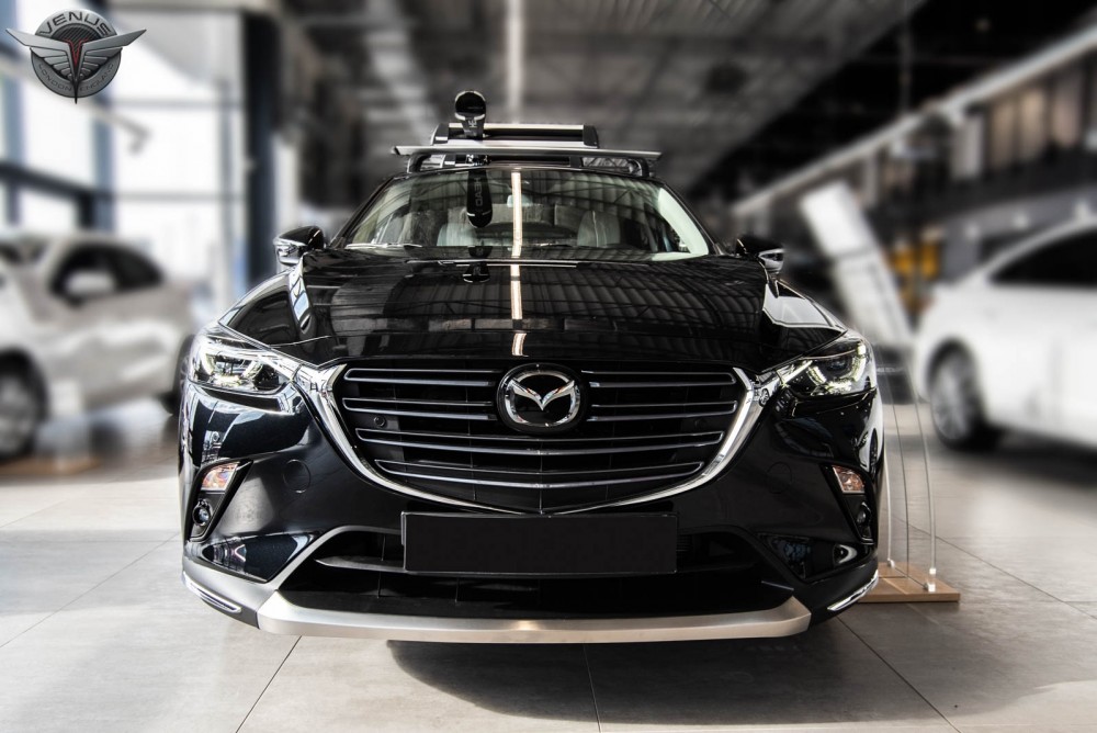 накладки переднього та заднього бампера Mazda CX-3 (2015-...)