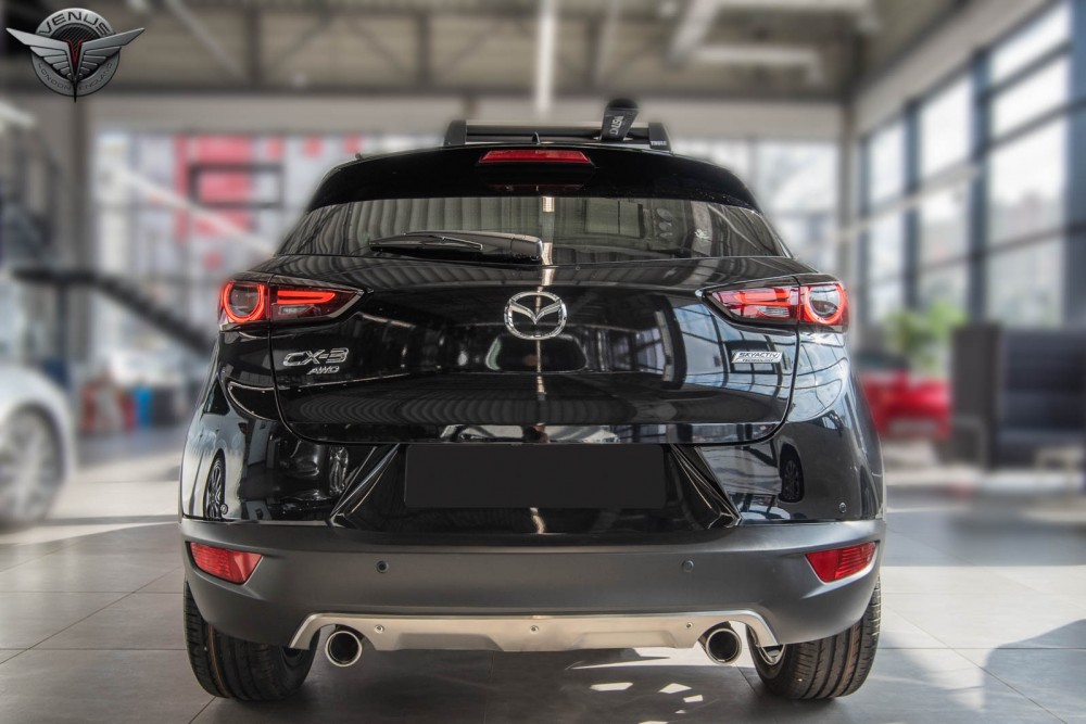 накладки переднього та заднього бампера Mazda CX-3 (2015-...)