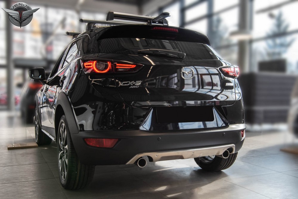 накладки переднього та заднього бампера Mazda CX-3 (2015-...)