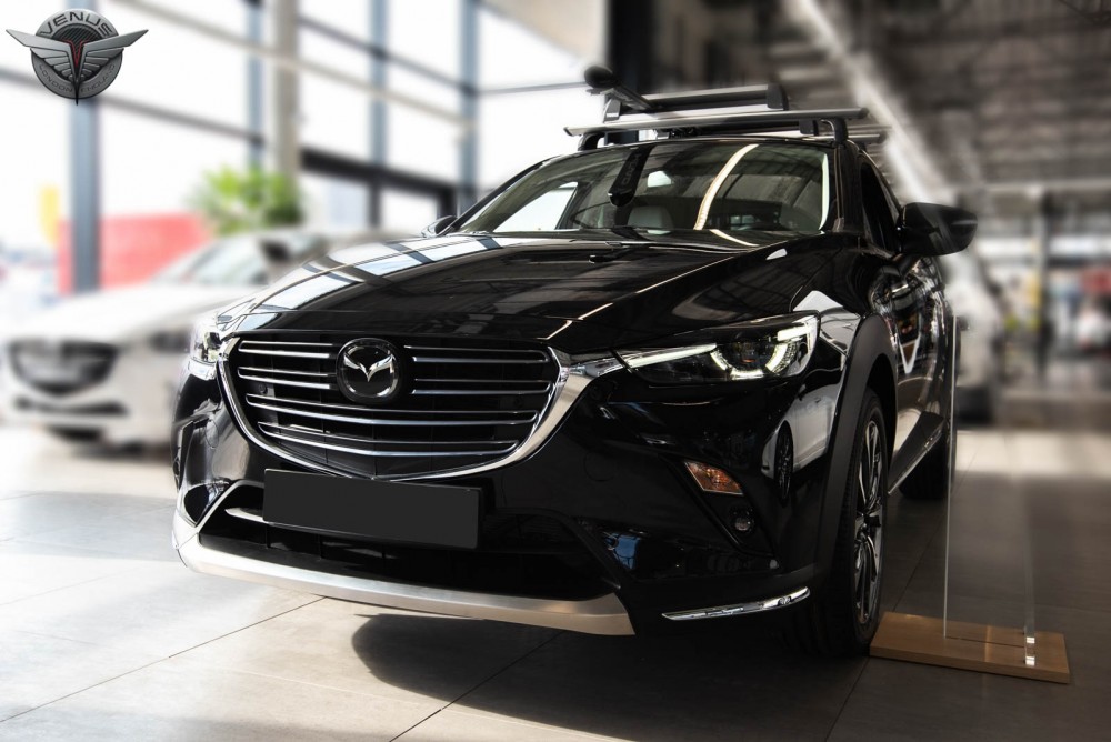 накладки переднього та заднього бампера Mazda CX-3 (2015-...)
