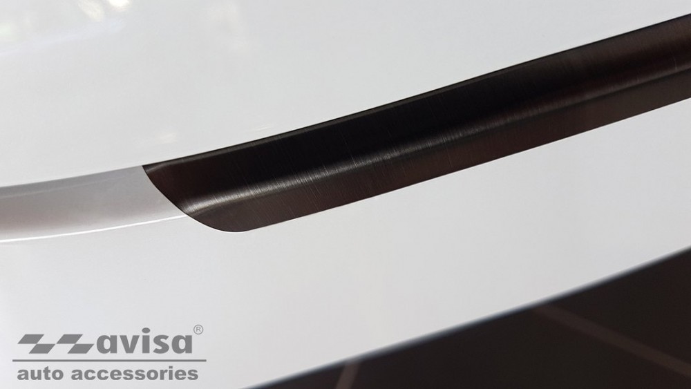 захисна накладка на задній бампер Seat Leon IV Hatchback, чорна