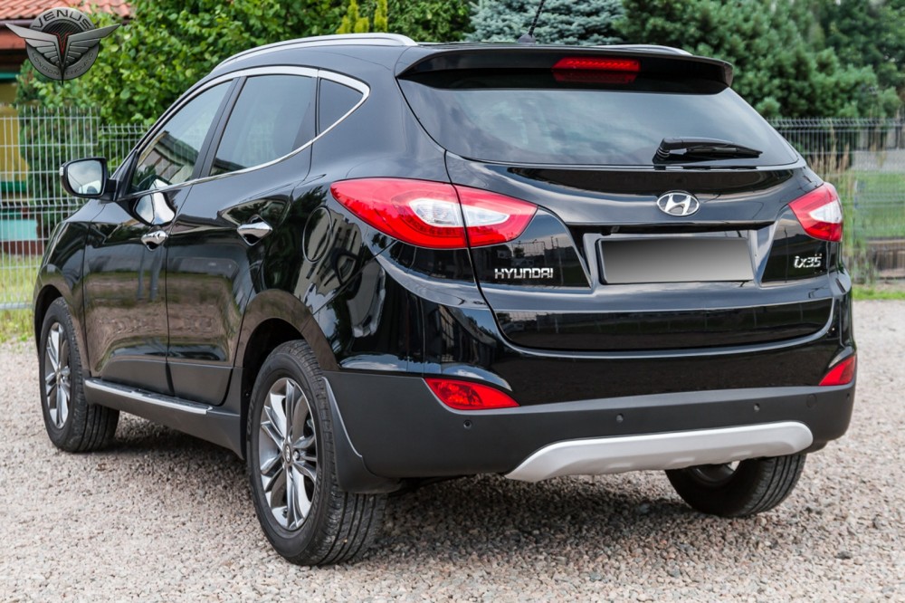 комплект алюмінієвих накладок бампера Hyundai ix35