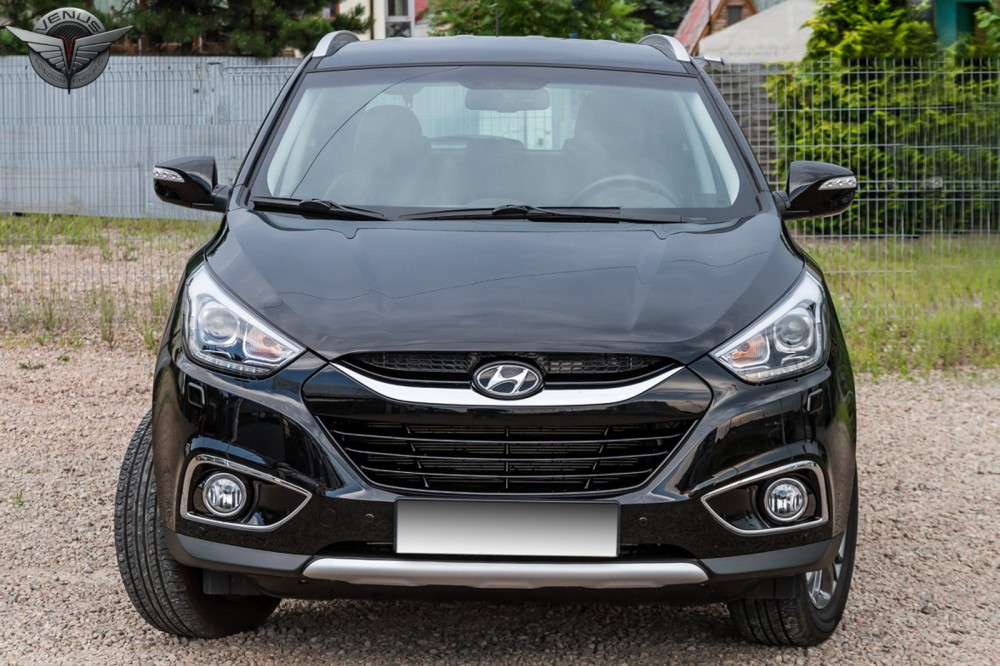 комплект алюмінієвих накладок бампера Hyundai ix35