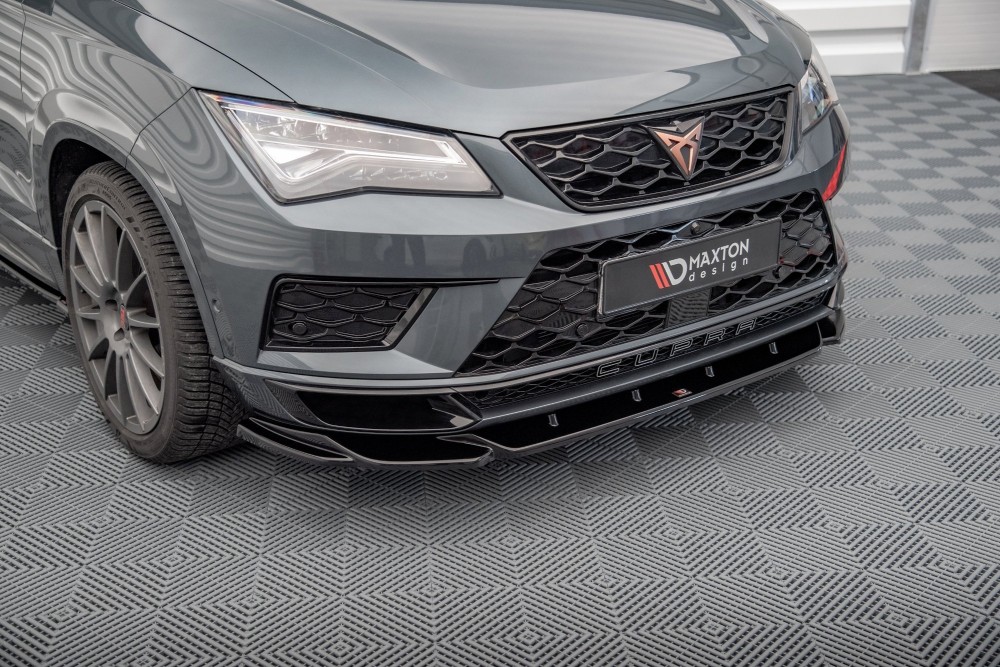 Тюнінговий дифузор переднього бампера Cupra Ateca вар.2