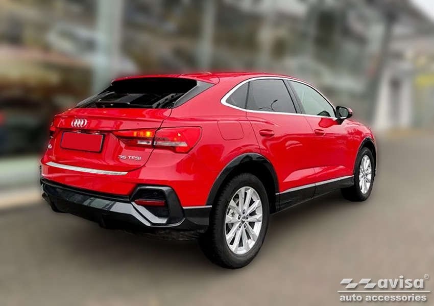 захисна накладка на задній бампер AUDI Q3 2 Sportback