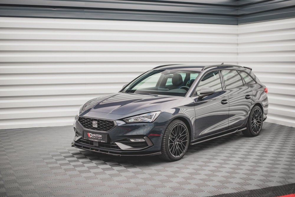 Тюнінгова накладка під передній бампер Seat Leon FR MK4 вер.1