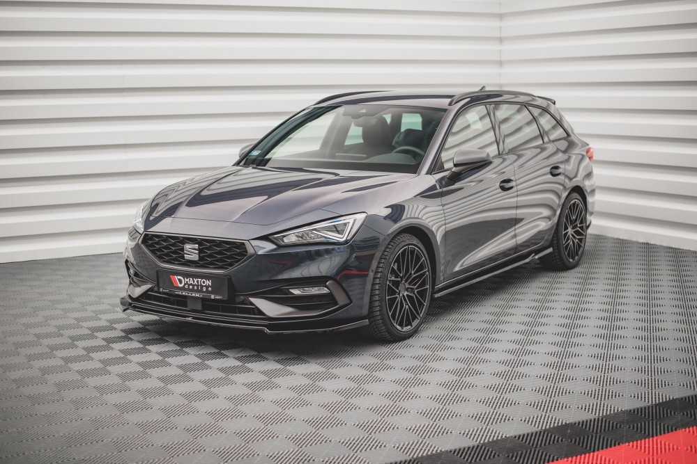 Тюнінгова накладка переднього бампера Seat Leon FR MK4 вер. 4