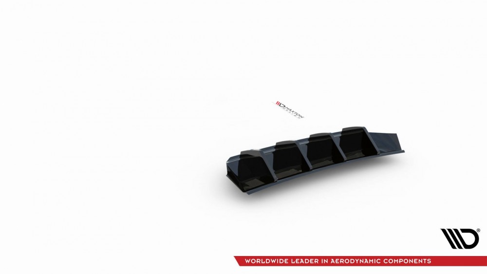 Тюнінговий дифузор заднього бампера Seat Leon FR ST MK4