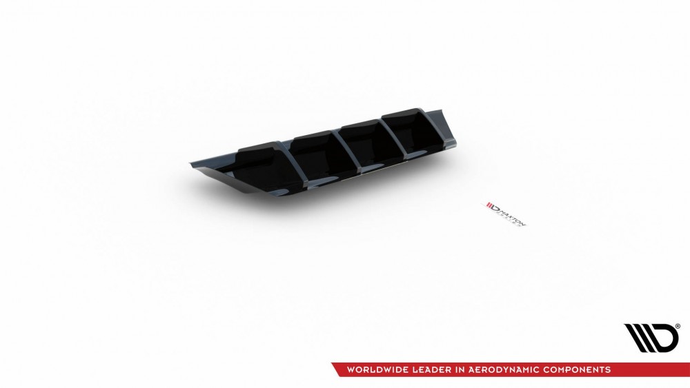 Тюнінговий дифузор заднього бампера Seat Leon FR ST MK4