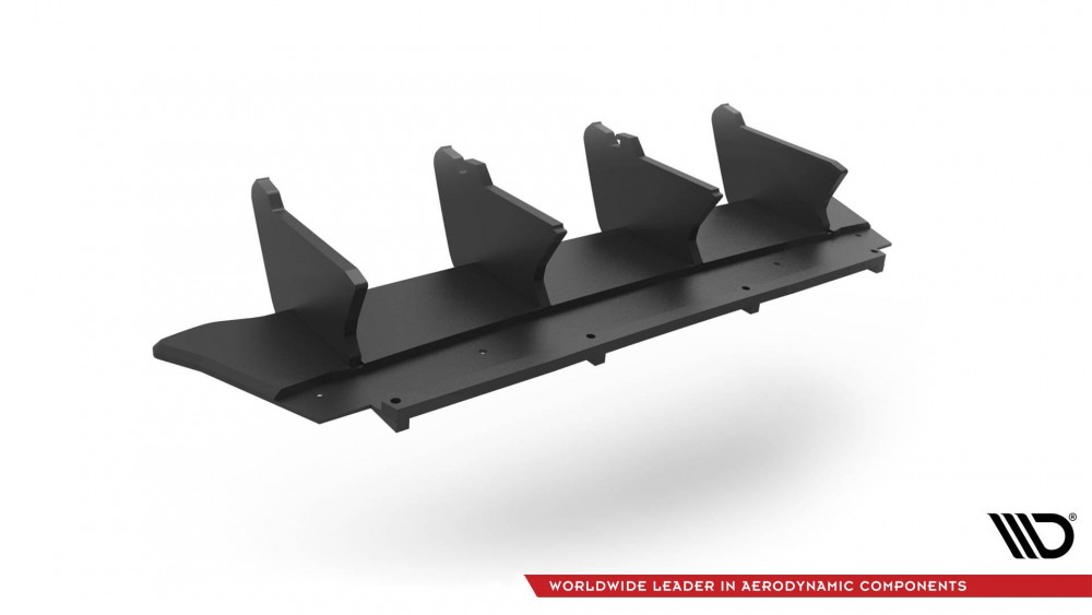 Центральний дифузор заднього бампера Racing Seat Leon FR ST MK4