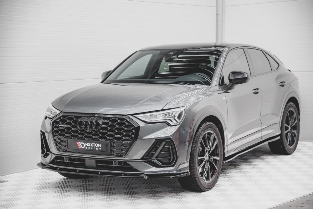 Накладка під передній бампер Audi Q3 Sportback S-line