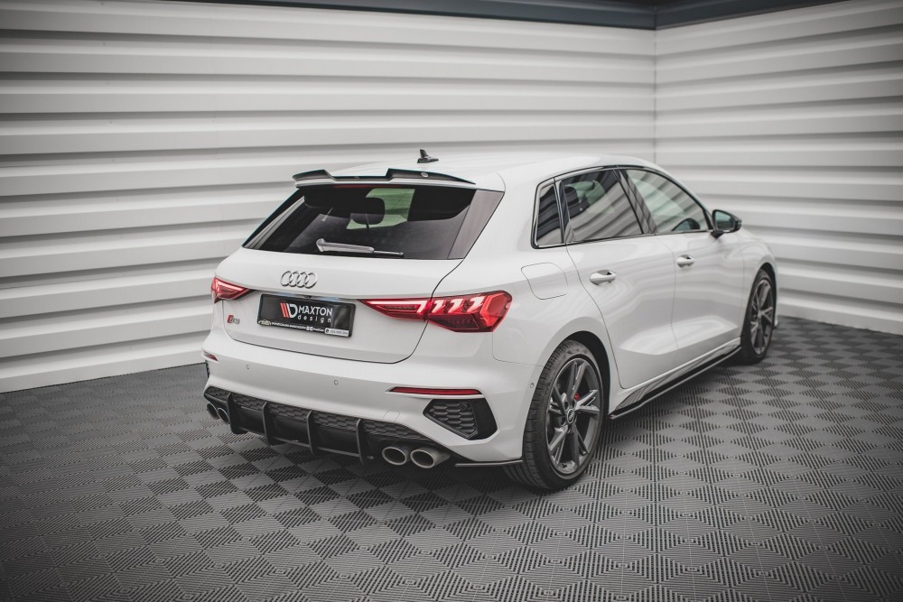 Сap спойлер Audi RS3/S3/A3 S-line Sportback 8Y вер. 1