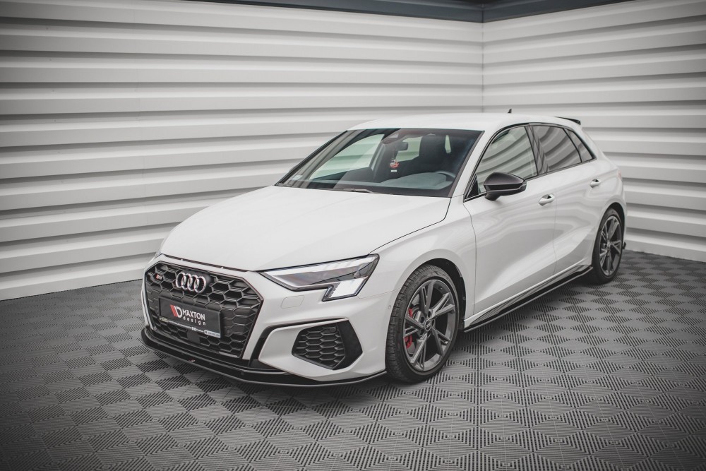 Дифузор Street pro під передній бампер Audi S3/A3 S-line 8Y
