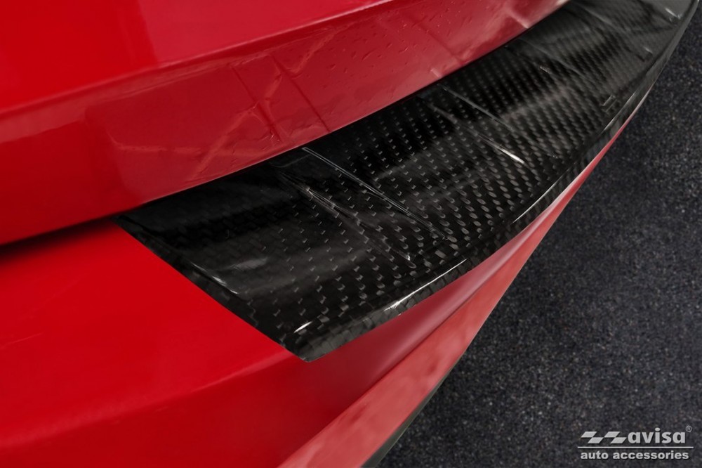 карбонова накладка на задній бампер Audi Q3 II Sportback / RS Q3 II Sportback