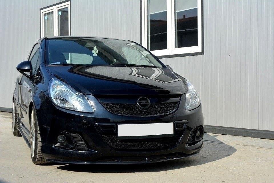 Накладка переднього бампера Opel Corsa D OPC/VXR