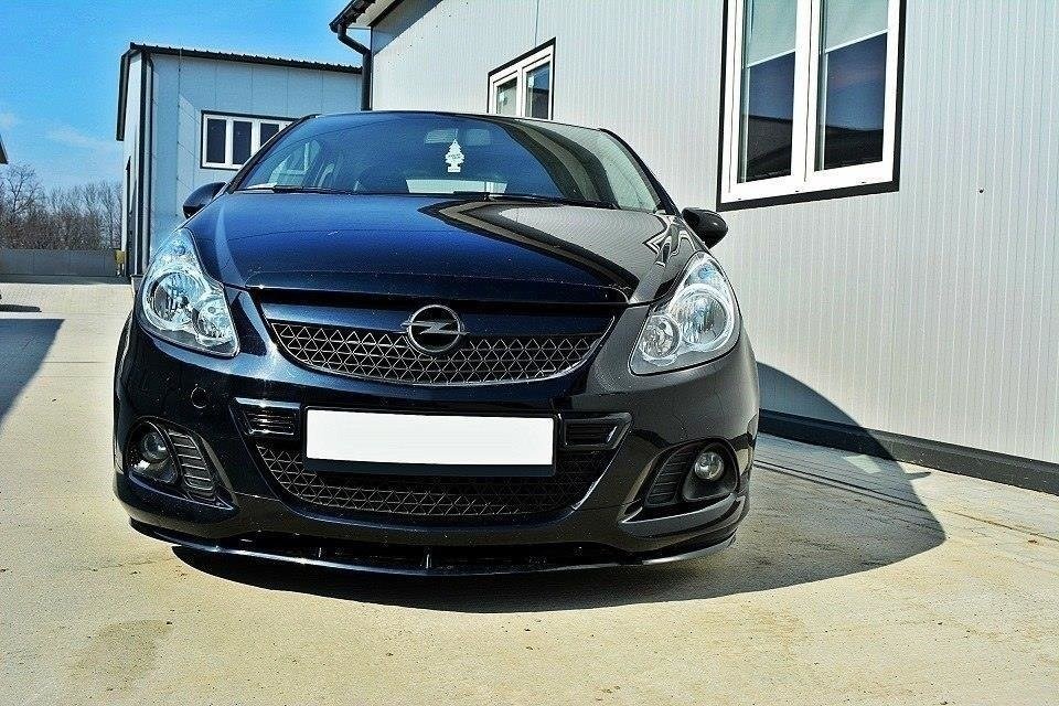 Накладка переднього бампера Opel Corsa D OPC/VXR