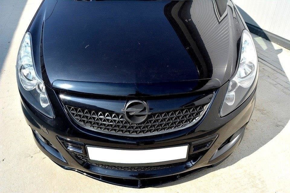 Накладка переднього бампера Opel Corsa D OPC/VXR