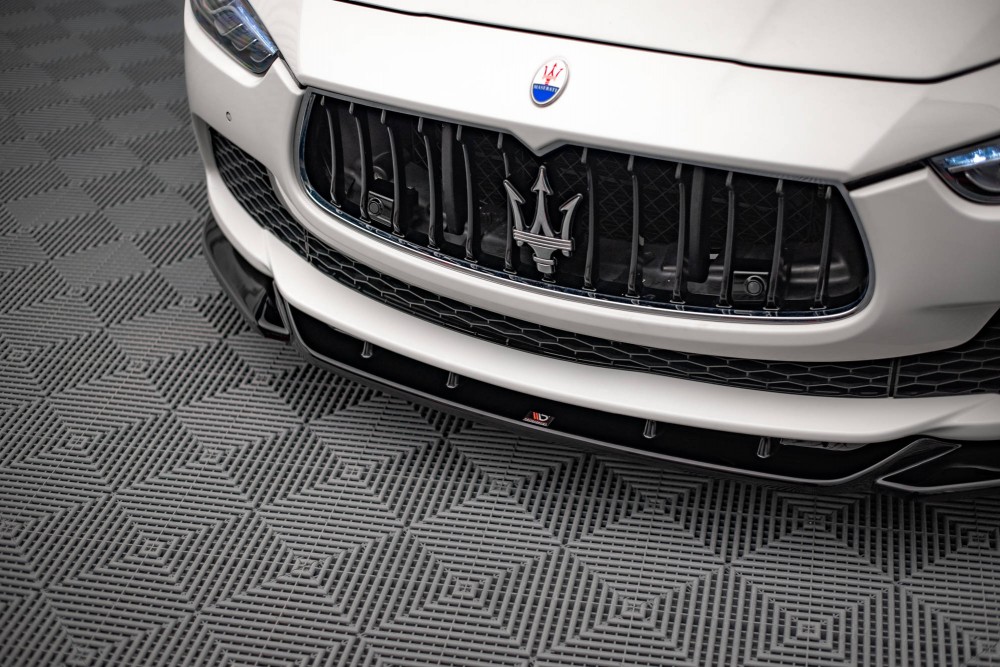 Тюнінгова накладка переднього бампера Maserati Ghibli MK3 вер. 1