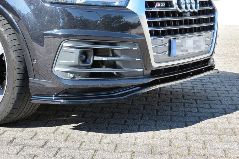 Передній дифузор під бампер Audi SQ7/Q7 S-line MK2