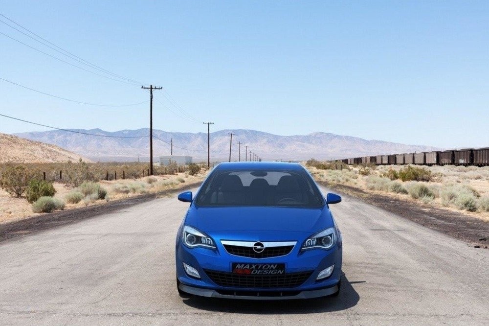 Дифузор переднього бампера Opel Astra J дорестайл