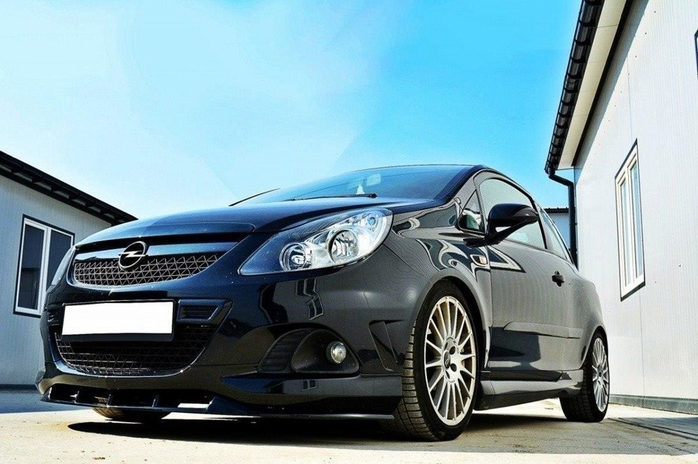 Тюнінгова накладка (губа) переднього бампера Opel Corsa NURBURG (FOR OPC / VXR BUMPER)