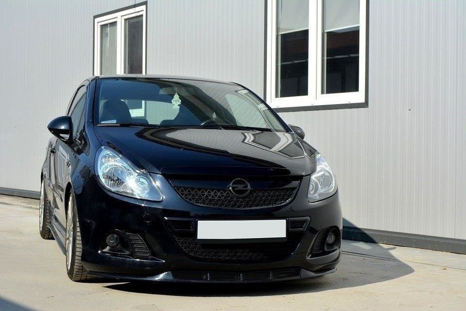 Тюнінгова накладка (губа) переднього бампера Opel Corsa NURBURG (FOR OPC / VXR BUMPER)