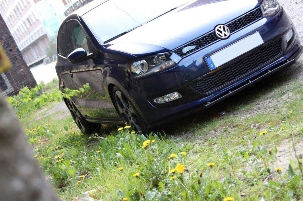 Накладка під передній бампер VW Polo 5