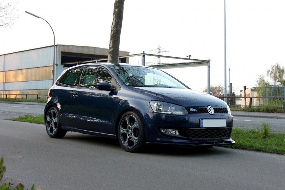 Накладка під передній бампер VW Polo 5