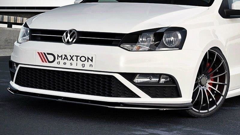 Дифузор переднього бампера Volkswagen Polo MK5 версія GTI