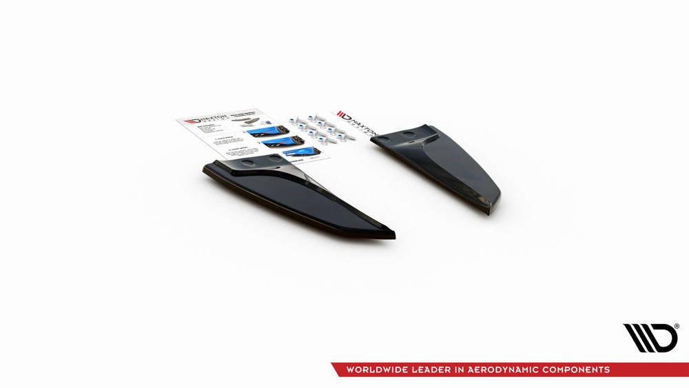 Комплект накладок на край заднього бампера Tesla Model S рестайл