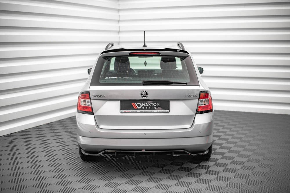 Тюнінговий спойлер кришки багажника Skoda Fabia MK3 COMBI