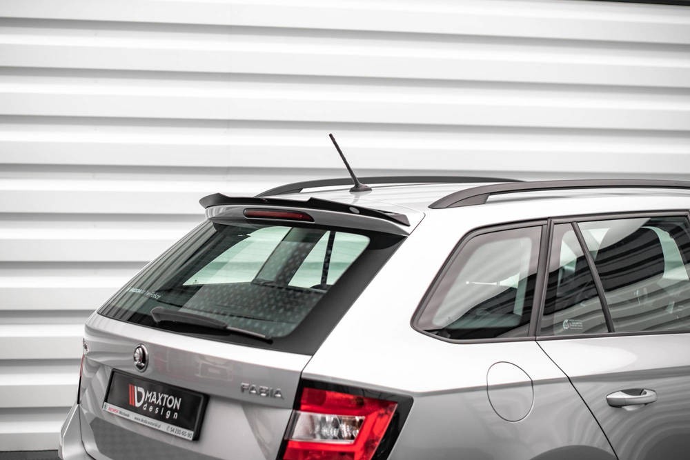 Тюнінговий спойлер кришки багажника Skoda Fabia MK3 COMBI