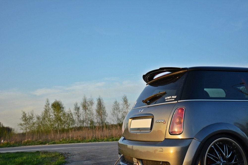 Накладка на спойлер багажника Mini R53 Cooper S JCW