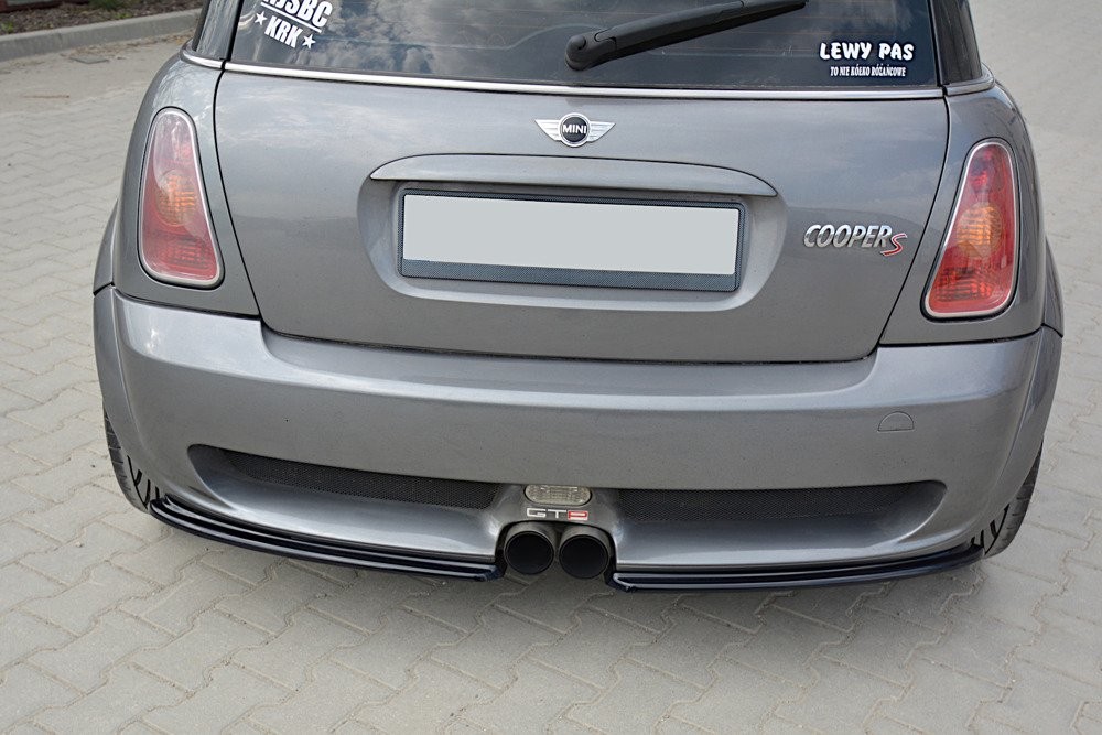 Тюнінг накладки на задній бампер Mini R53 Cooper S JCW