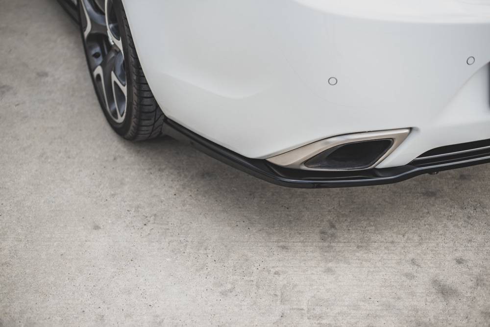 Тюнінгова накладка (юбка) на задній бампер Opel Insignia MK1 рестайл версія OPC