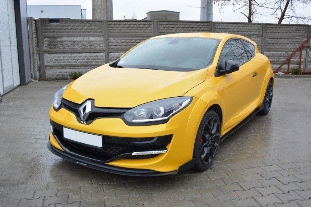 Racing спліттер переднього бампера Renault Megane 3 версія RS