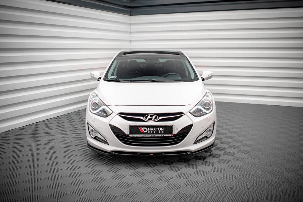 Тюнінгова накладка на передній бампер Hyundai I40 MK1
