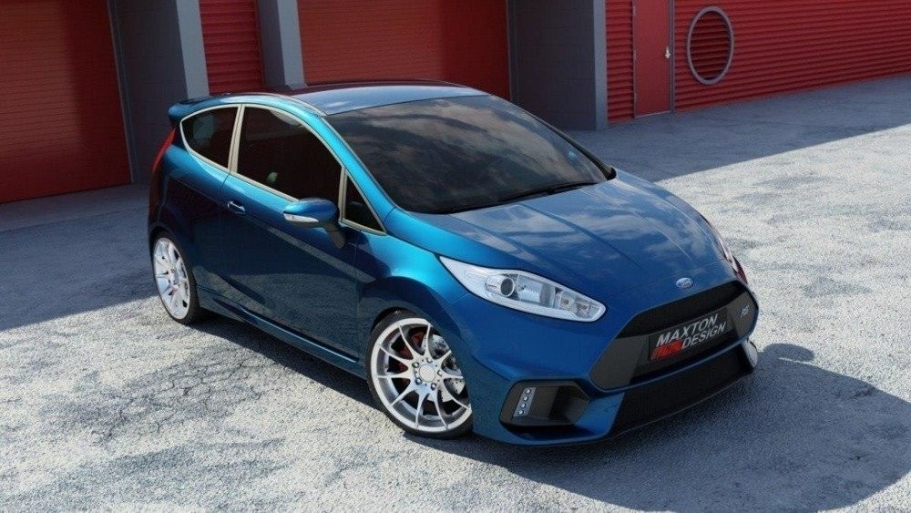 Передній тюнінговий бампер Ford Fiesta MK7 рестайл у стилі Focus RS
