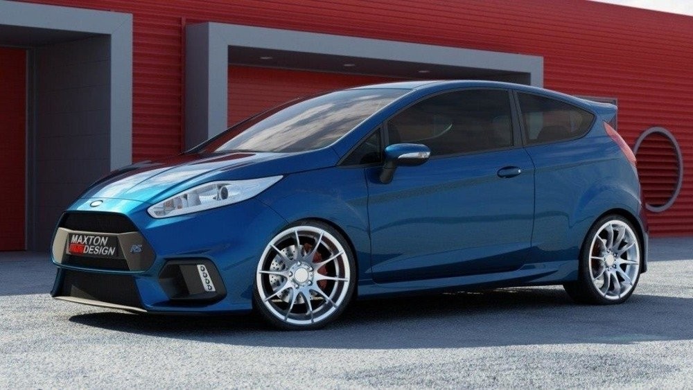 Передній тюнінговий бампер Ford Fiesta MK7 рестайл у стилі Focus RS