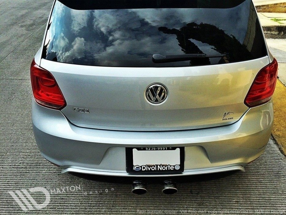 Накладка на задній бампер Volkswagen Polo MK5 GTI